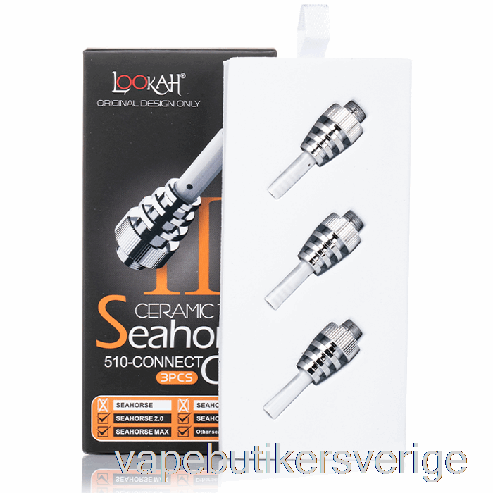 Vape Sverige Lookah Sjöhäst Ersättningsspolar Sjöhästspiral Iii